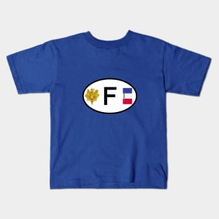 France car country code Kids T-Shirt